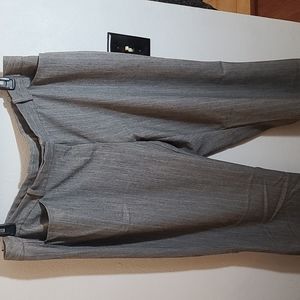 Light gray striped dress pants